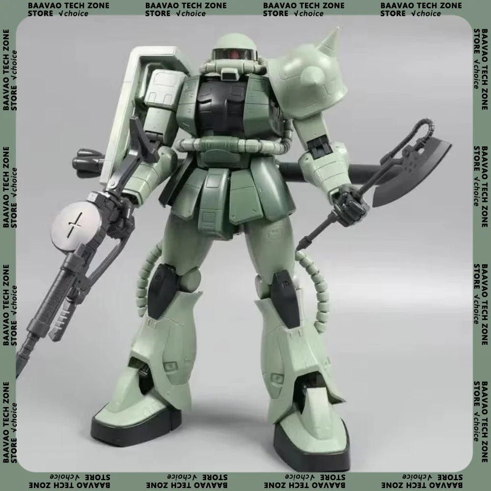 Daban Mega 1/48 Zaku 2 Assembly Model Kit With Water Sticker Collection Action Figure Plasitc Model Kit Customized Hobby Toys
