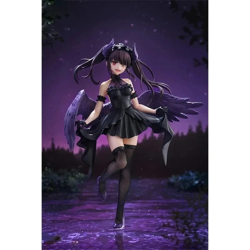 FuRyu DATE ALIVE IV BiCute Dark Tokisaki Kurumi Little Devil Ver. PVC Anime Action Figures Model Collection Toy