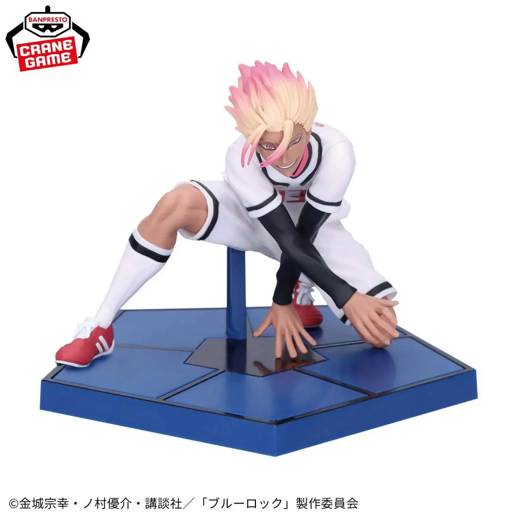 BANDAI Original Genuine BLUE LOCK Shido Ryusei Figure -U-20 Action Toy Figure Anime Character PVC Statue Model Toy Festival Gift