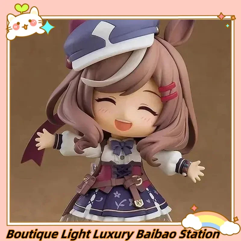 10cm Umamusume: Pretty Derby Cute Edition Anime Figure Collectible Ornament Doll Cartoon Models For Game Girls Boys Gift