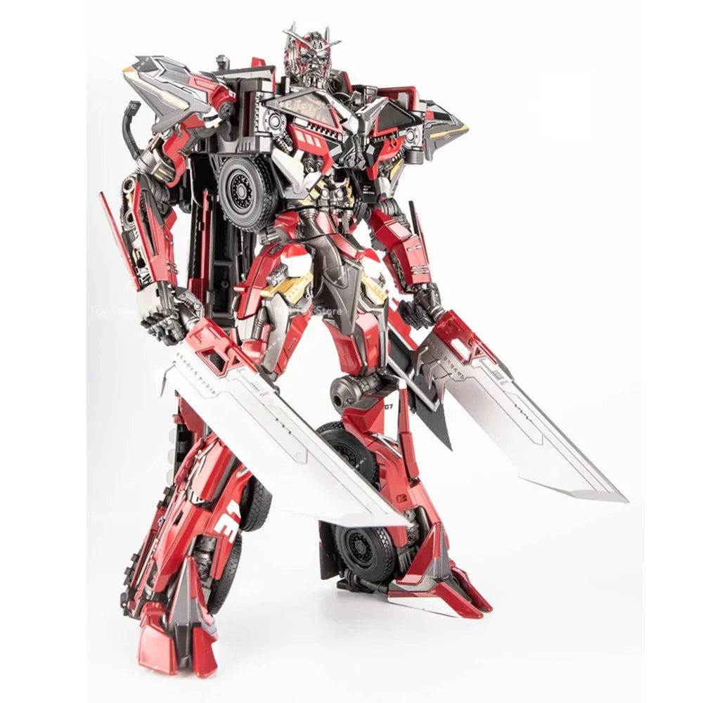 IN STOCK Transformation OV-01 OV01 Enlarged Version Modified KO SS61 Prime Alloy Fire Truck Action Figure Robot Model Toy