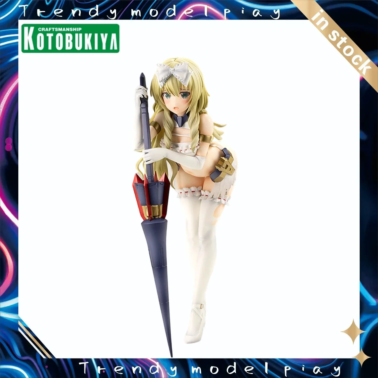 In Stock Original KOTOBUKIYA Frame Arms Girl Tuga I Figure Model Action Figures Toys Gifts Collection Ornaments