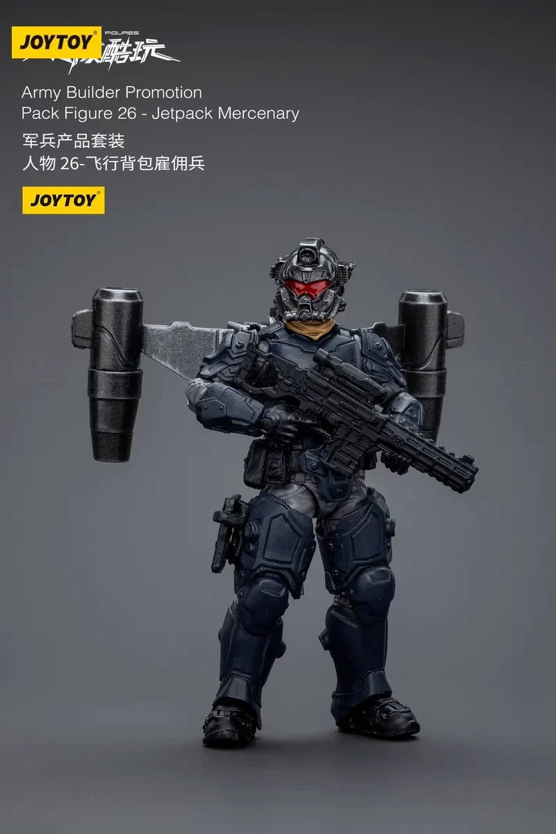 【In Stock】JOYTOY Army Builder Promotion Pack Figure 26 -Jetpack Mercenary 1/18 Action Figure Toys