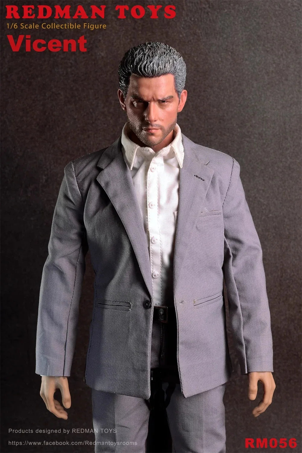 1/6th REDMAN TOYS RM056 Man Tom Cruise Killer Full Set Bewegliche Actionfigur Ca. 12" Puppe Geschenk für Fans zum Sammeln