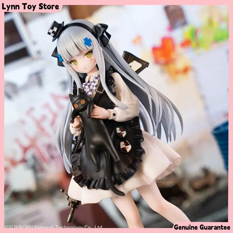 Hk416 Girls Frontline Anime 21cm Groza Model Doll Pvc Anime Action Figure Collect Statue Decoration Children'S Toy Birthday Gift