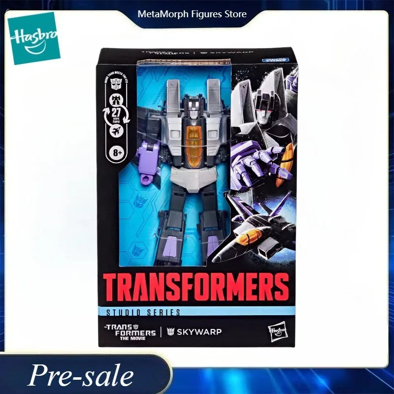 【Pre Sale】Original Hasbro Transformers Studio Series Skywarp Anime-Figur Sammlerstück Spielzeugmodell