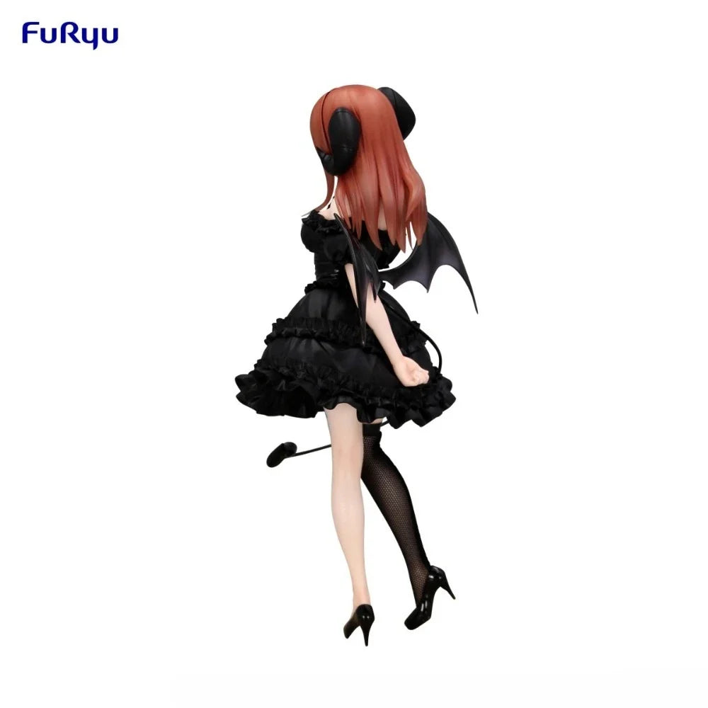 In Stock FuRyu Original Genuine BiCute Dark Figure TV Anime The Quintessential Quintuplets Nakano Miku 25cm Model Toys Xmas Gift