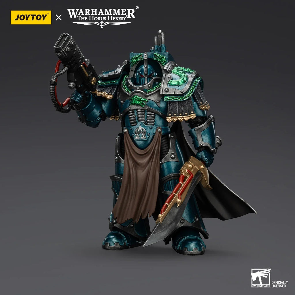 [In Stock]JOYTOY Warhammer The Horus Heresy Action Figure Alpha Legion Legion Praetor Anime In Cataphractii Terminator Armour