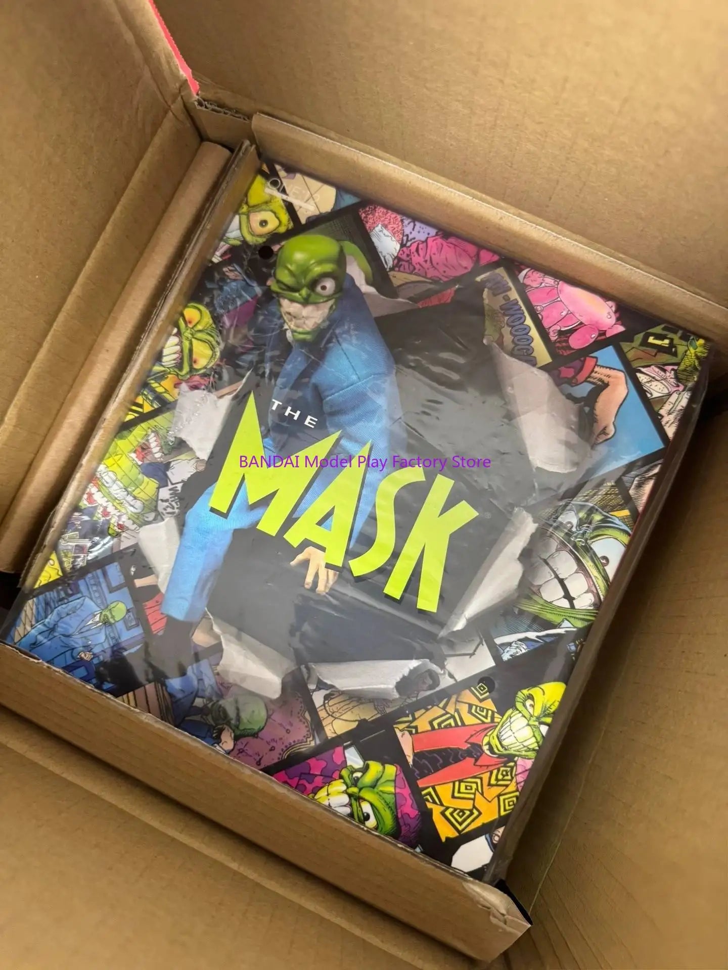 New In Stock Mezco Toys The Mask 1/12 Scale Action Toy Figure Full Set Action Figure Physical Doll Gift Toy