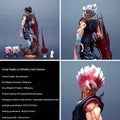 38cm Dragon Ball Yun Qi Vegetto 2.0 Anime Figure 3 Headed  Replace Model Statue Collection Desktop Decoration Ornament Fans Toys