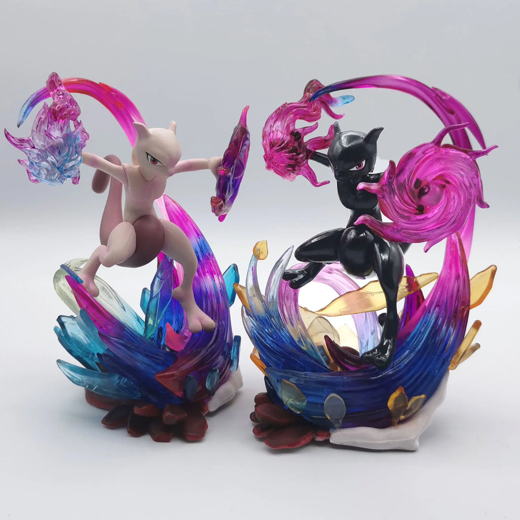 14cm Pokemon Mewtwo DM Scenario Cartoon Anime Figures Mew GK Figurine PVC Statue Model Doll Collectible Toy For Children Gifts