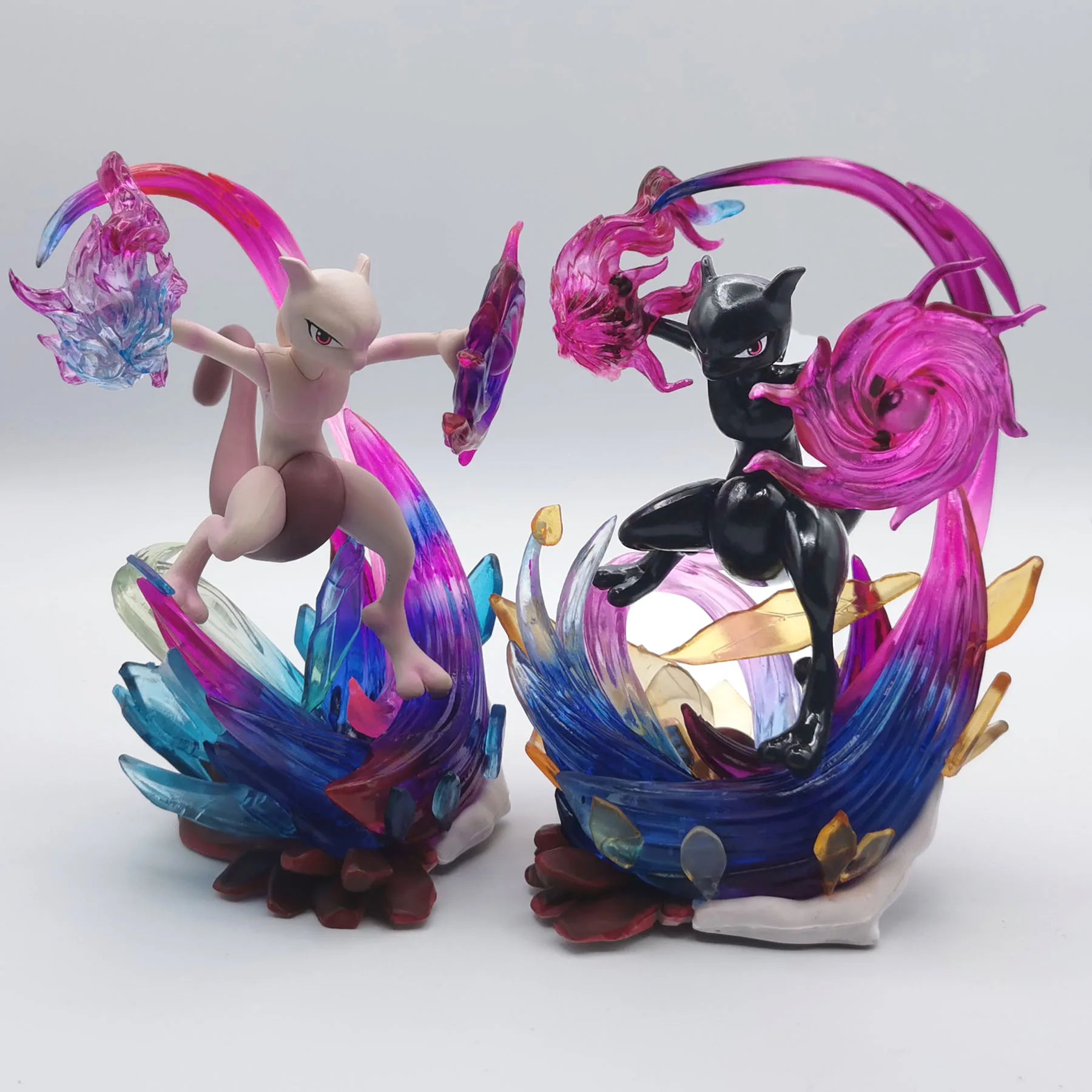 14cm Pokemon Mewtwo DM Scenario Cartoon Anime Figures Mew GK Figurine PVC Statue Model Doll Collectible Toy For Children Gifts