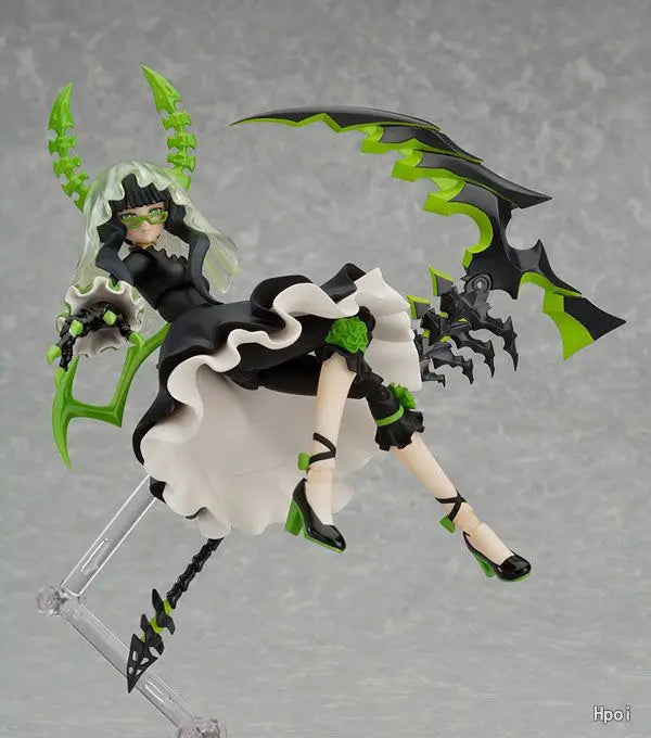 Original Max Factory Figma#172 BLACKROCK SHOOTER Dead Master Anime Figure Model Toy Gift Collection
