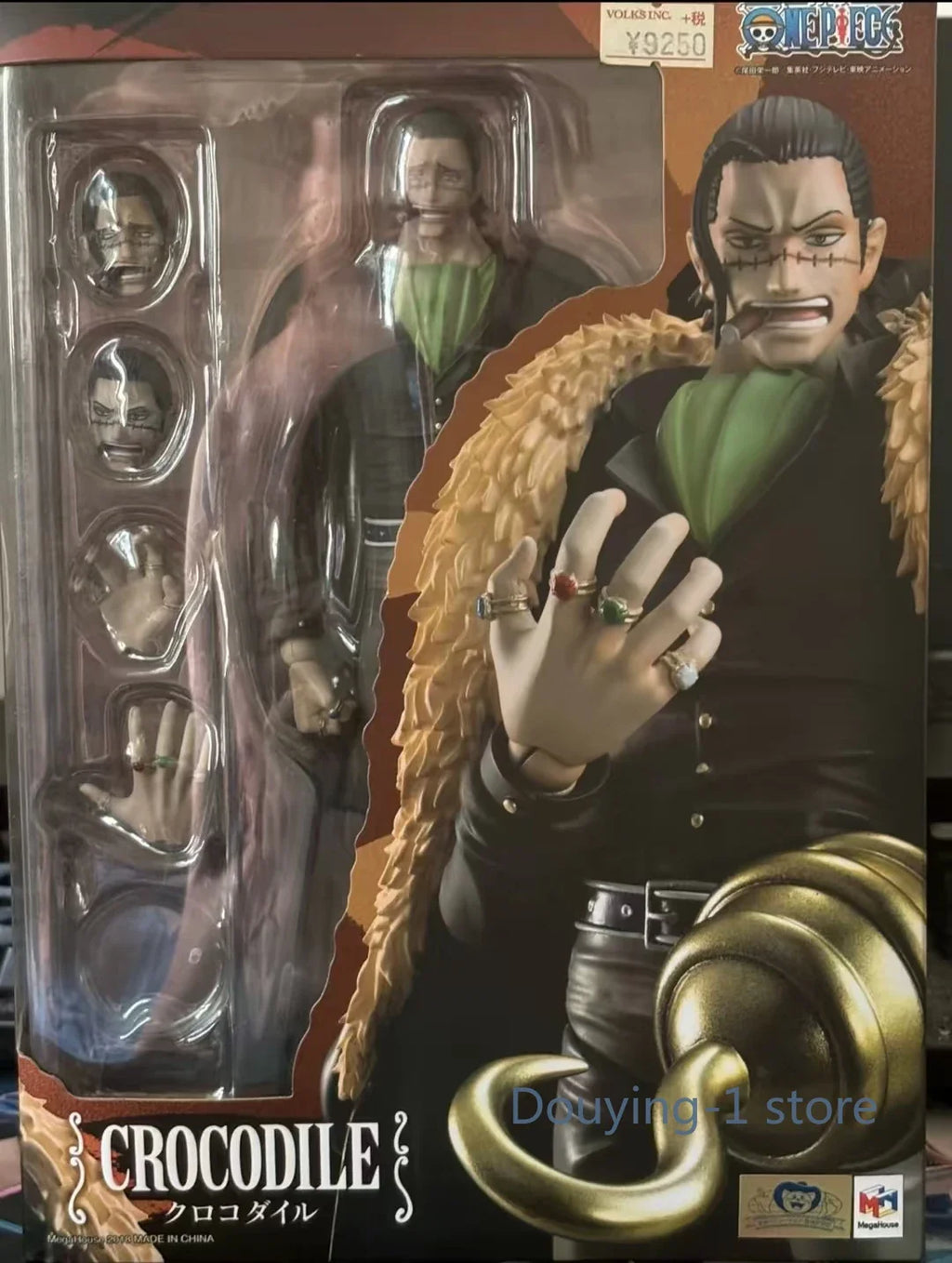 Auf Lager VAH One Piece Sir Crocodile customized MR.0 MR 0 Crocodile Variable Action Heroes Mantel