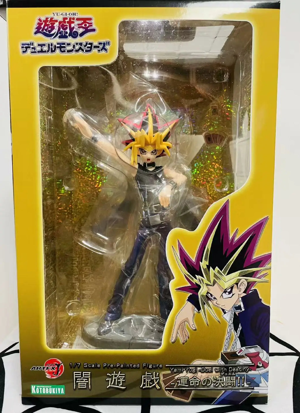 In Stock Original Kotobukiya ARTFX J Yu-Gi-Oh! Duel Monsters Yami Yugi/Kaiba Seto - Fateful Duel!!- Limited Edition Toys Model