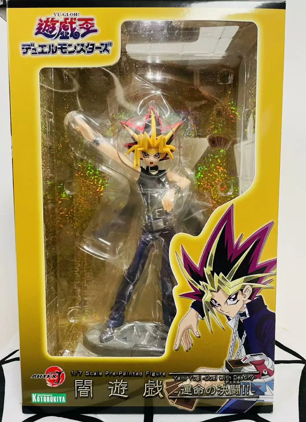 In Stock Original Kotobukiya ARTFX J Yu-Gi-Oh! Duel Monsters Yami Yugi/Kaiba Seto - Fateful Duel!!- Limited Edition Toys Model