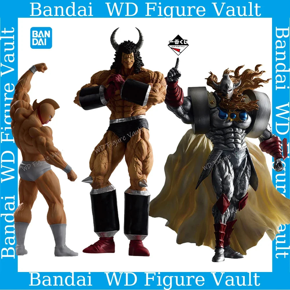 In stock Bandai Kinnikuman Perfect Superhuman Progenitor Edition Buffalo Man  Demon Shogun  Figure Anime Model Genuine Toy Gift