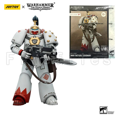 1/18 JOYTOY Action Figure The Horus Heresy White Scars MKIll MKVI Tactical Legionary Anime Model Toy