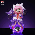 Anya Cos Ghost Girl  in the House Figurine Collectible Model Gift Static Design Doll for Adults over 8 Years Old