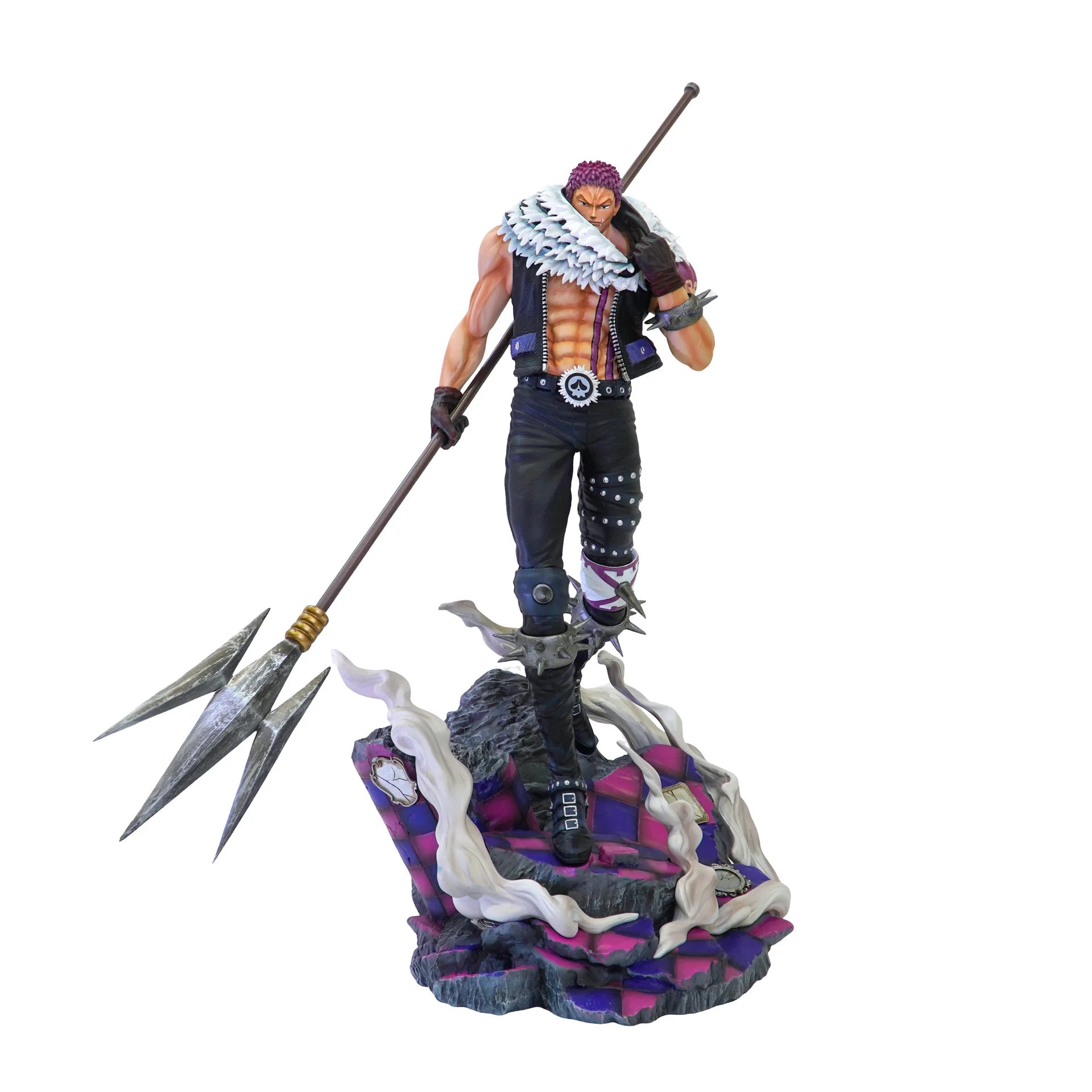 One Piec Anime Figure Charlotte Katakuri Figurine King Of Artist Charlotte Katakuri Statue Model Collection Decoration Toy Gift