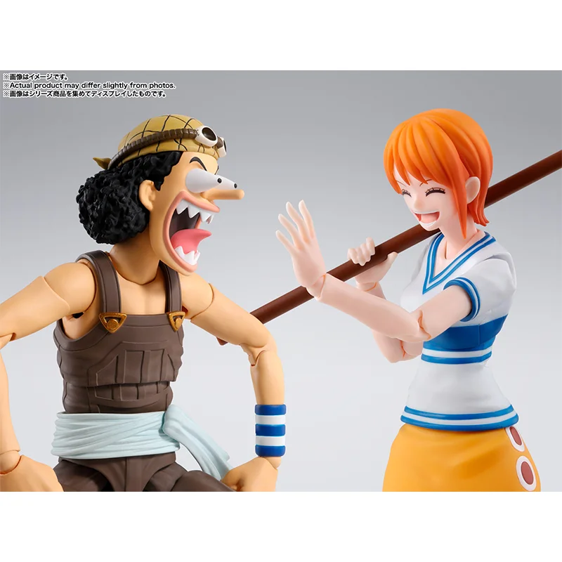Original Bandai ONE PIECE SH Figuarts SHF Usopp Romance Dawn Anime Action Collection Figures Model Toys In Stock
