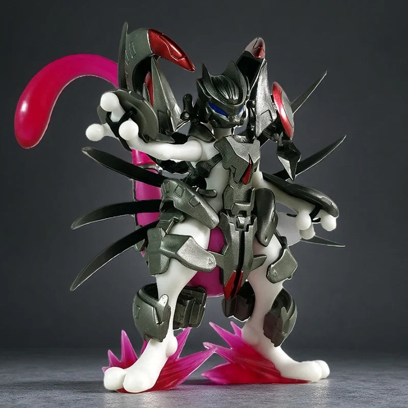In Stock Mewtwo Pokém0n Red and Green Anime and Games Peripheral Model Figure Decoration Toy Collections Room Decorations Toys