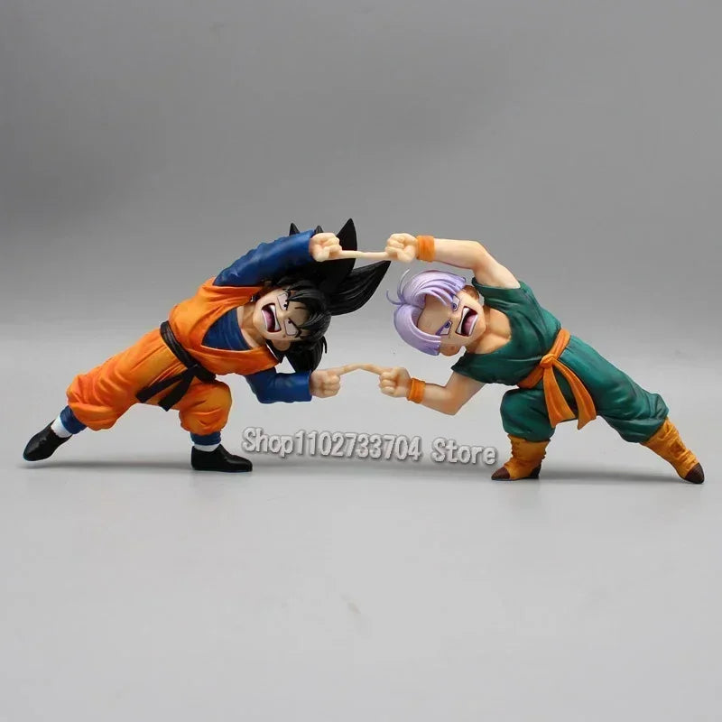 Anime Dragon Ball Z Cloud Goku Kids Figures Krillin Shark Egg Buu Gotenks Trunks Action Figures Babidi Q version PVC Model Toys