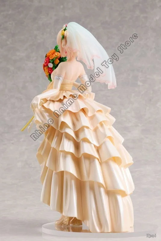 In Stock Original ANIPLEX+ 1/7 Scale Figure Lycoris Recoil Chisato Nishikigi Wedding Ver. 255mm Anime Statue Collectible Toy