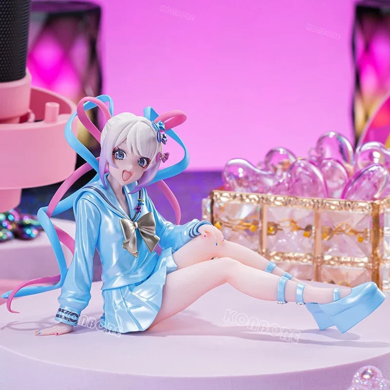NEEDY STREAMER OVERLOAD OMGkawaiiAngel chan Anime Girl Figure Ame-chan Action Figure Super Ten-Chan Figures Model Doll Toy Gifts