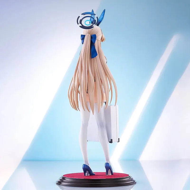 28cm Blue Archive Sexy Anime Figure Ichinose Asuna Bunny Girl Action Figure Figurine Adult Model Toys