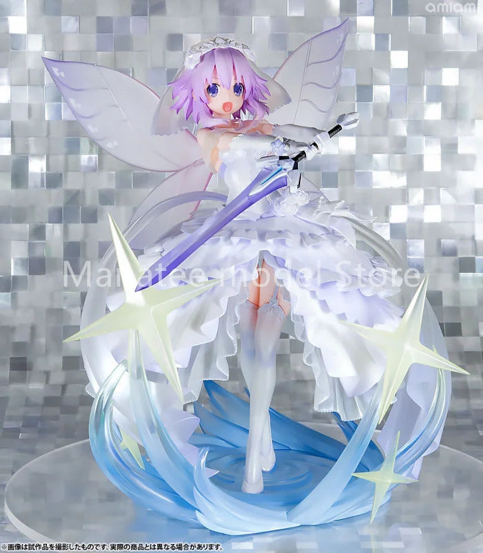 Frontier Works Original Anime "Hyperdimension Neptunia" Neptune Little Purple ver. 1/7 PVC Action Figure Anime Model Toys Gift