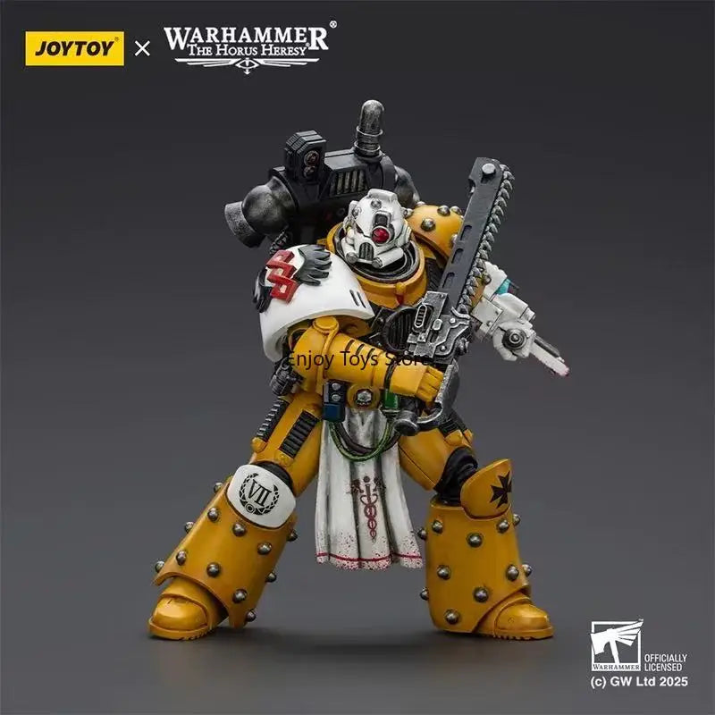 In Stock JOYTOY Dark Source Warhammer Horus Heresy Imperial Fists Legion Apothecary 1:18 Movable Soldier Mannequin To Play