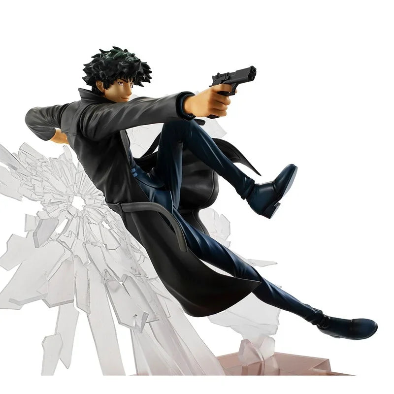 MegaHouse Original:cowboy bebop Spike Spiegel&Faye Valentine 22cm PVC Action Figure Anime Figure Model Toys Collection Doll Gift