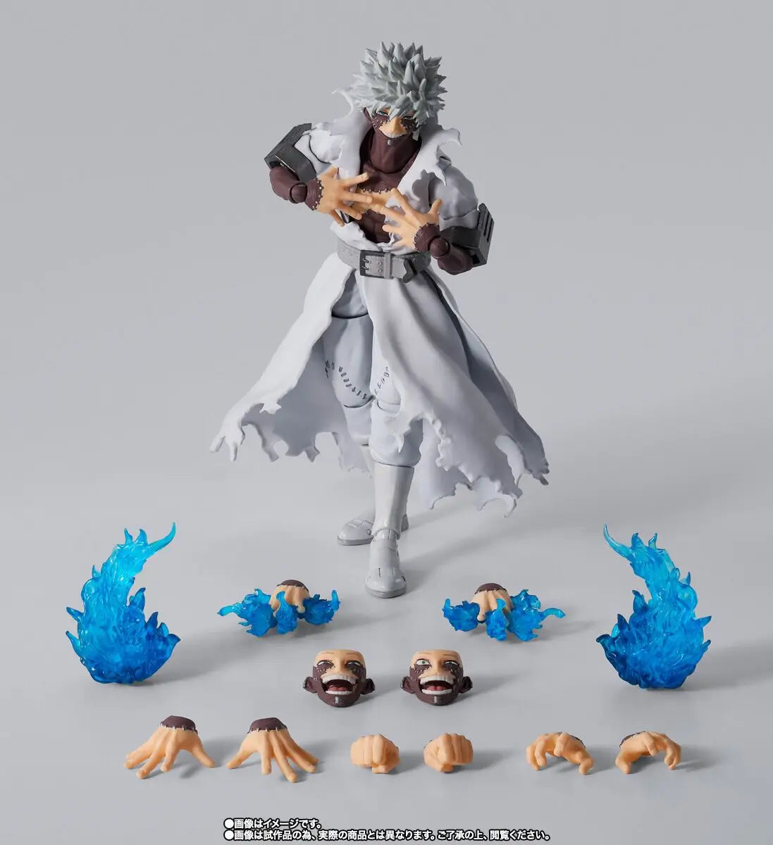 Original BANDAI S.H.Figuarts Boku no Hero Academia Dabi Anime Figure Toys My Hero Academia Joint PVC Model Collection Doll