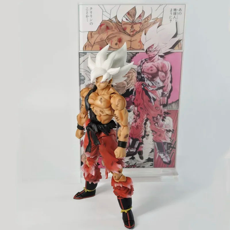 Black Hole Shf Gt Super Saiyan Goku Demoniacalfitaction Figures Dragon Ball Model Dolls Statue Desktop Ornament Boys Toys Gifts