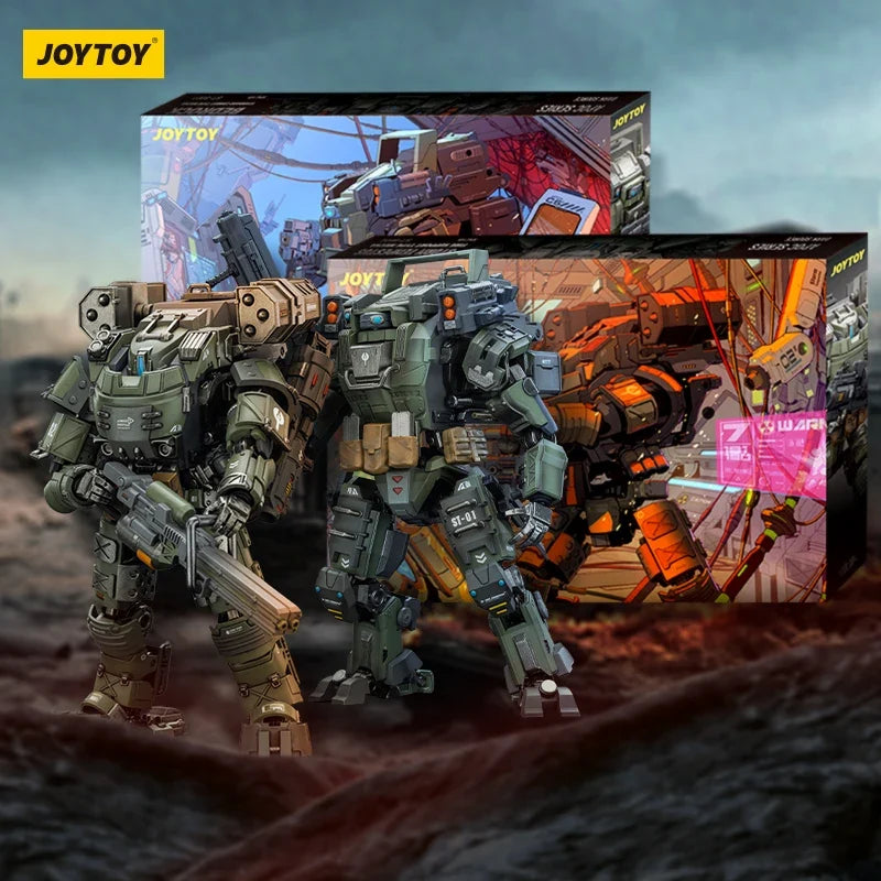 JOYTOY 1/25 Action Figures Anime APOC Series Bedrock Standard Combat Type Mecha Storm Tempestus Fire Support Type Mecha