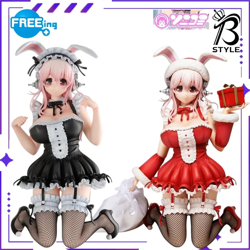 FREEing Original Authentische B-style Serie 1/4 -SUPER SONICO THE ANIMATION-/ SUPER SONICO Puppe Exquisites Modell Handgefertigtes Spielzeug Geschenk