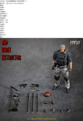 Auf Lager Patriot Studio 1/12 Maßstab H.C.F Undercover Roter Barett Ausbilder Jack Crowsa 1.0 Komplettset 6 Zoll Männliche Actionfigur Modell