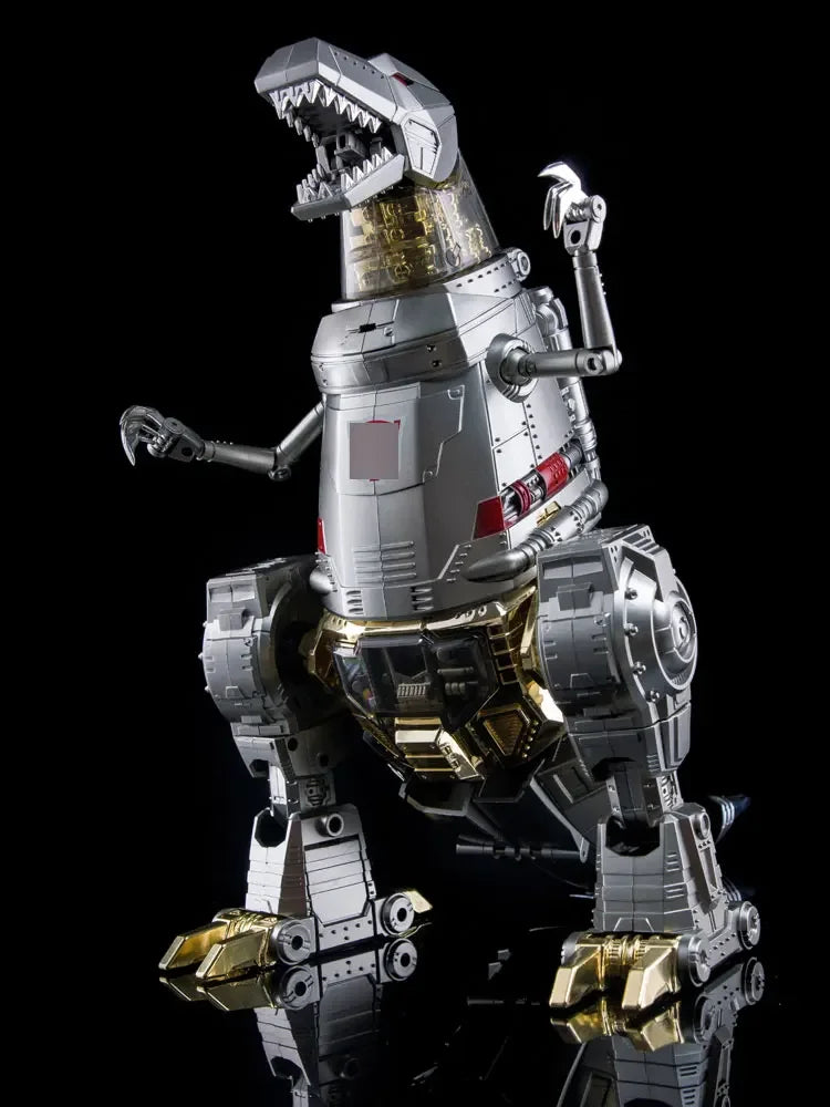 Grimlock Mp-08 Transformation Toy Mp08  Metal Color Enlarged Ko Version 29CM Action Figure Collection Desk Toys