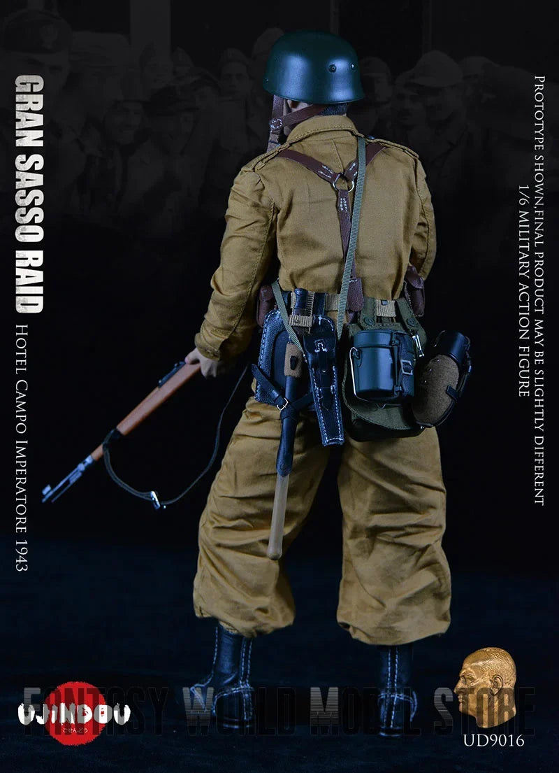 In Stock UJINDOU UD9016 1/6 Scale German Paratroops 1943 Emperor Terrace Hotel 12" Full Set Male Soldier Action Figure Model Toy