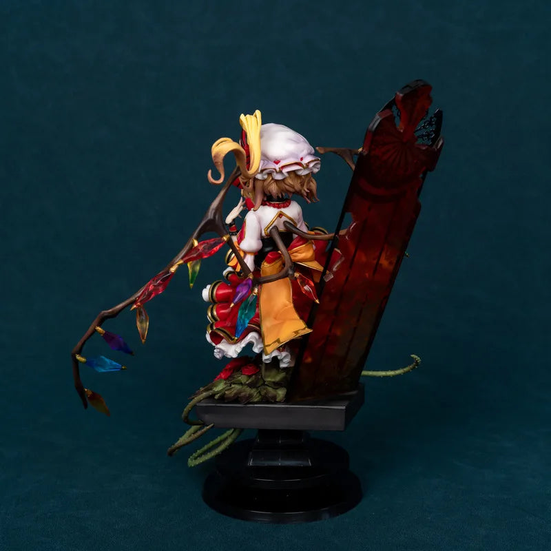 Flandre Scarlet Figure From Touhou Project Red Mage Mansions Lovely Maiden Anime Character Model Pc Case Ornament Exquisite Gift