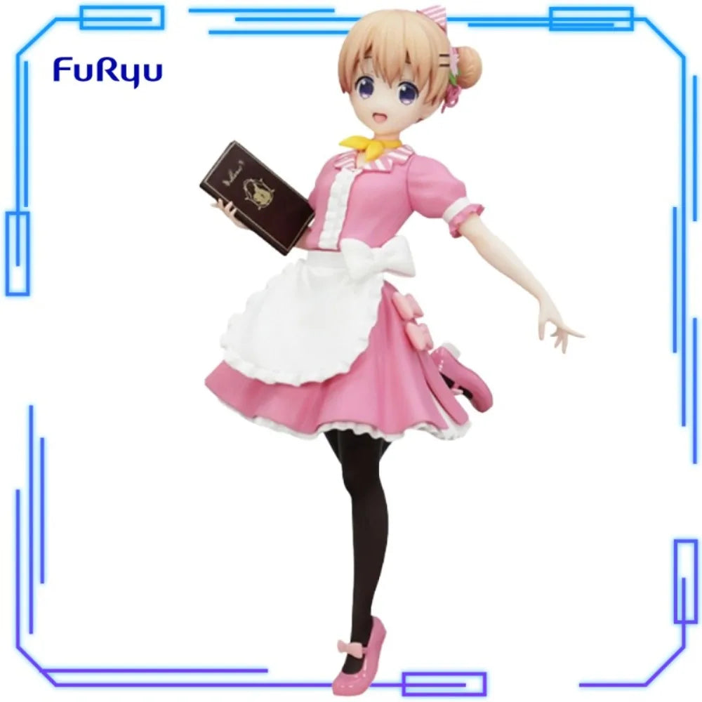In Stock FuRyu Original Genuine Is The Order A Rabbit BLOOM Trio-Try-iT Figure Hoto Kokoa Cocoa American Diner 18cm Model Toys