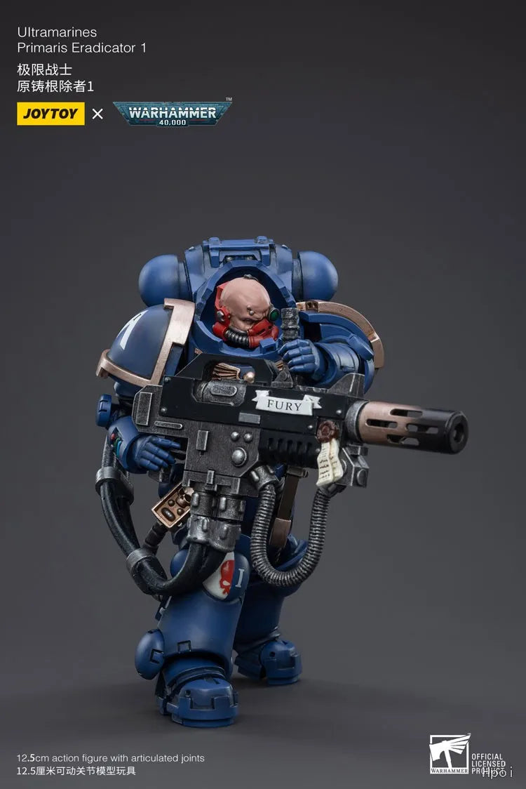 【UA】JOYTOY  Warhammer 40K  Scale 1/18 Action Figures Ultramarines Primaris Eradicator 1 Models Toys Gifts