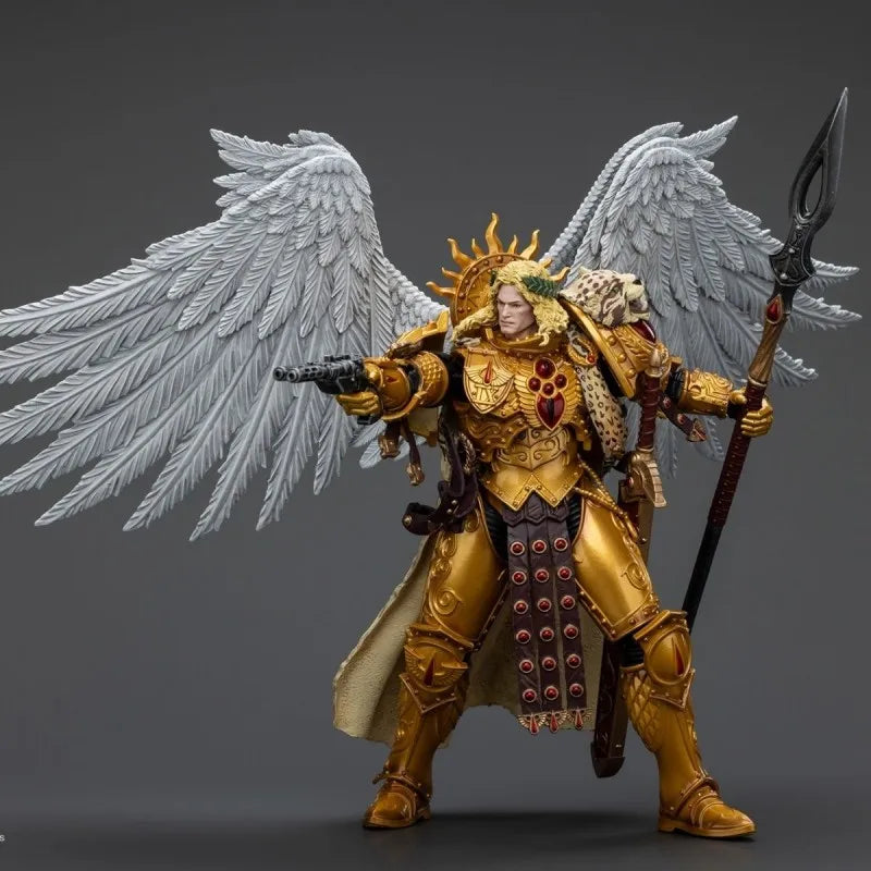 【IN STOCK】JOYTOY Warhammer 40K Sons of Horus Blood Angels Sanguinius Primarch of the IXth Legion Movable Doll 1:18 Mecha Toys