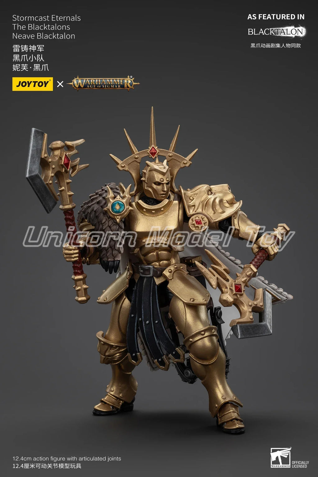 In Stock Original JOYTOY Warhammer 40K Stormcast Eternals The Blacktalons Neave Blacktalon 1/18 Action Figure Model Toys Gifts