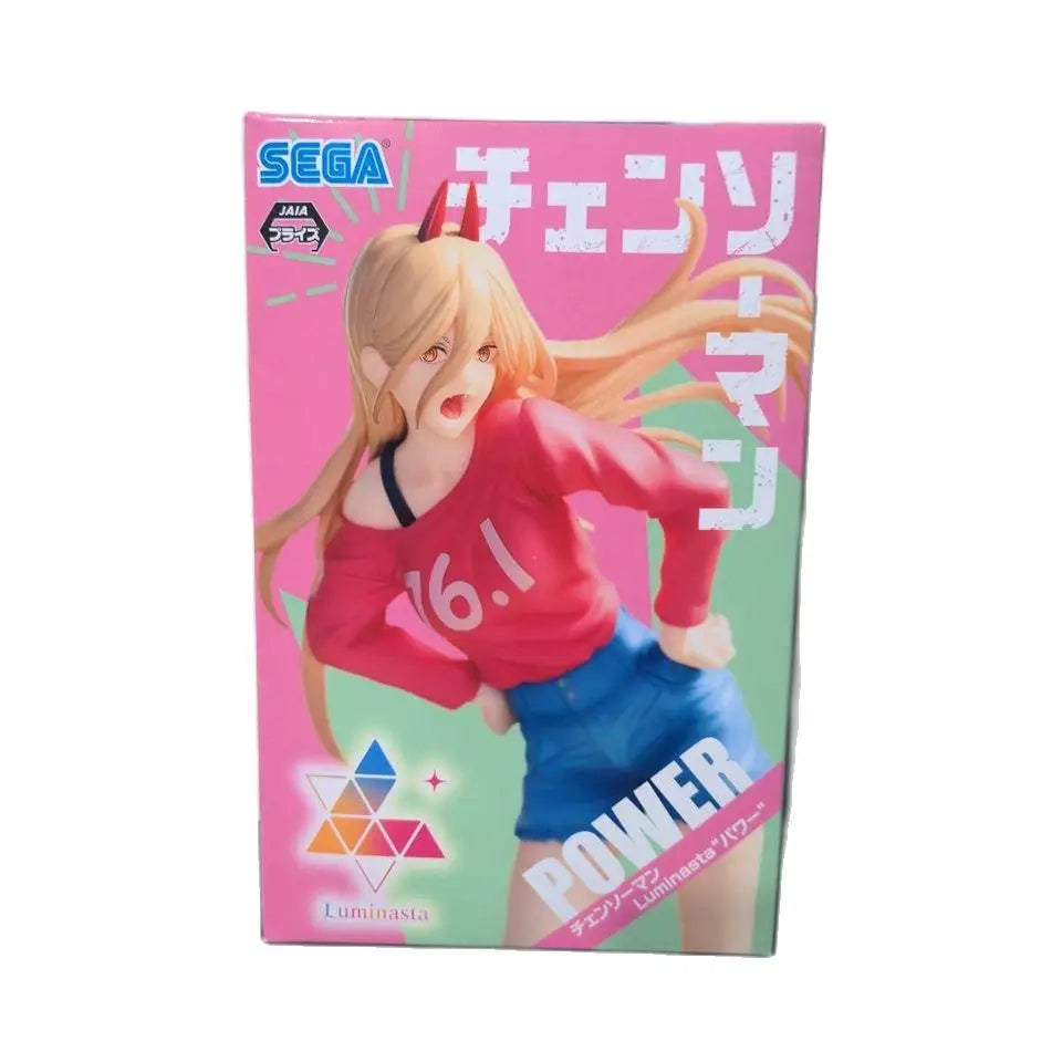 SEGA Chainsaw Man Action Figure, 20cm Power Motion Collectible, Denji PVC Model for Adult Collection Adult Anime Collectible Toy