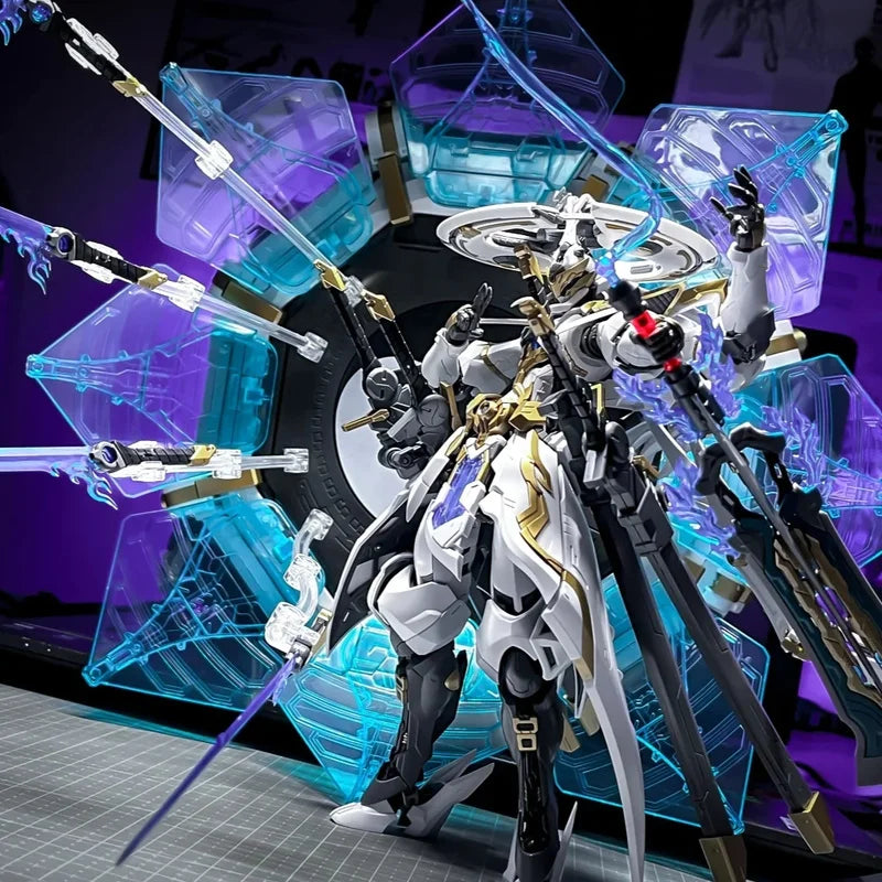 MingjiangZhuan XIAOYAOZI China Martial Arts Style Mecha Action Figure SUNDA HOBBY Movable Model Toy Assembly Kit Collectible
