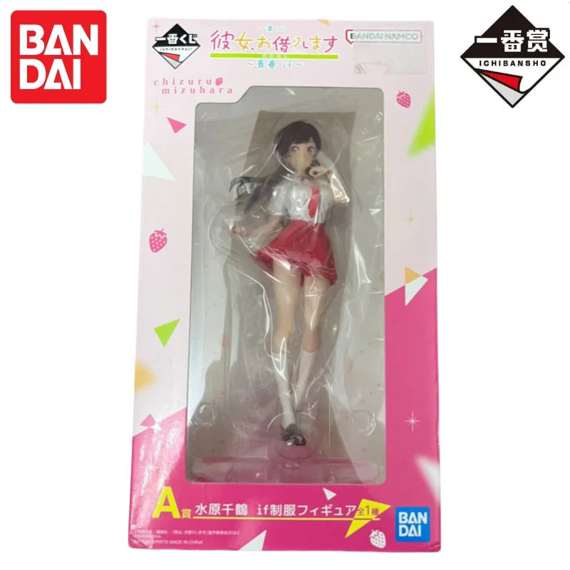100% Bandai Original Ichiban Kuji Vol 5 Rent A Girlfriend Mizuhara Chizuru Action Figure Model Doll Brand New Boxed