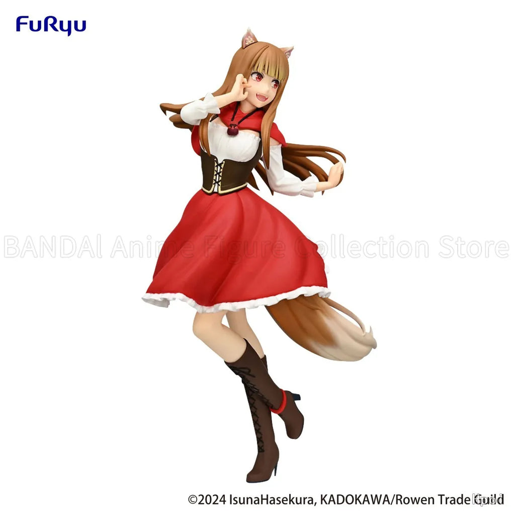 In Stock Original FuRyu Spice and Wolf MERCHANT MEETS THE WISE WOLF Trio-Try-iT Figure Holo Little Red Riding Hood Ver.
