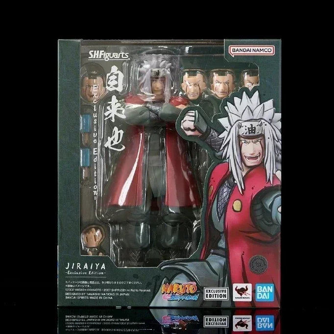 Bandai SHFiguarts 2.0 Jiraiya Kakashi Hatake No 1 Naruto top 99 Sasuke Orochimaru Uchiha Madara SHF Anime Figure Action Toy